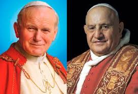 Biografías de Juan Pablo II y Juan XXIII