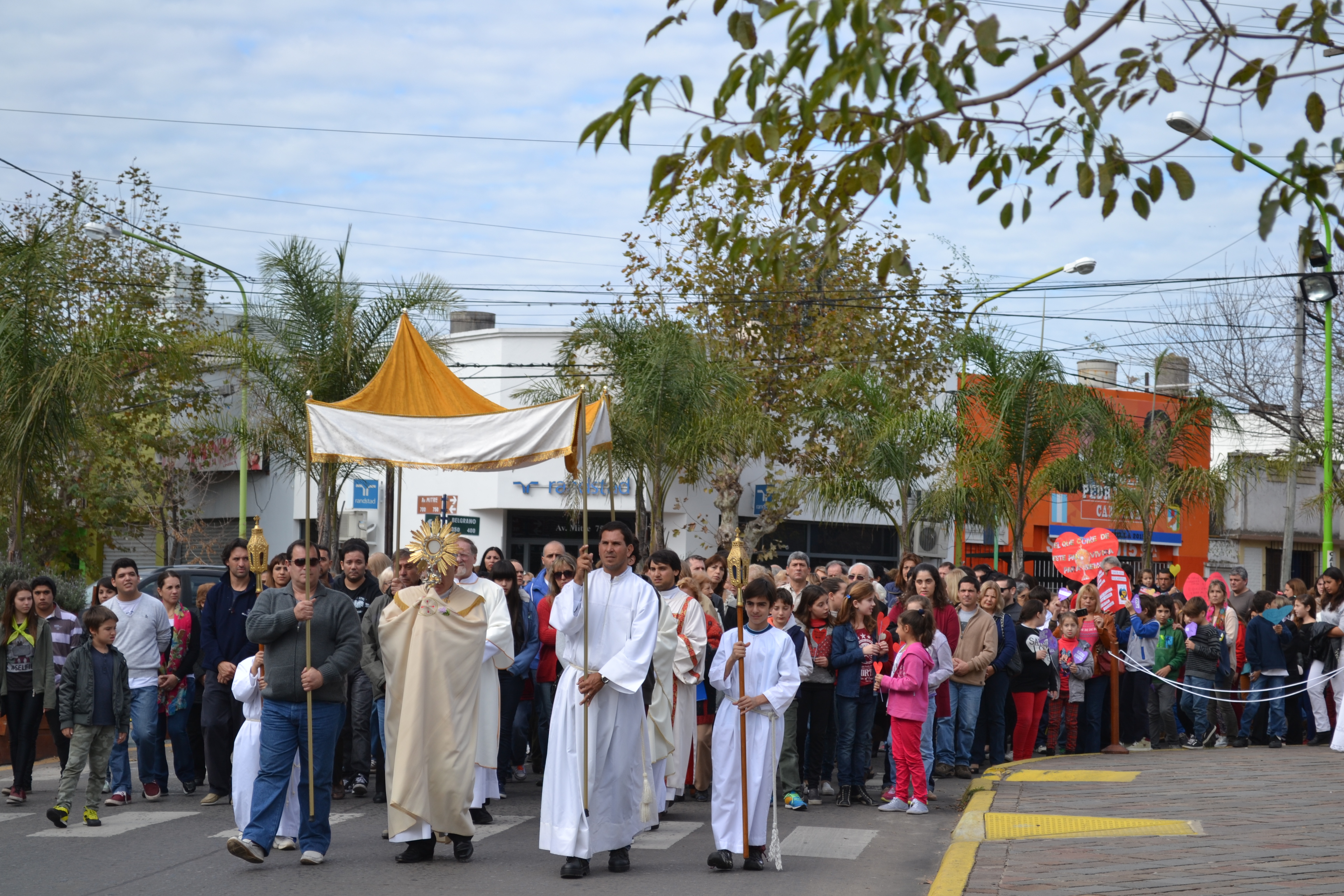Fiesta de Corpus Christi en Campana