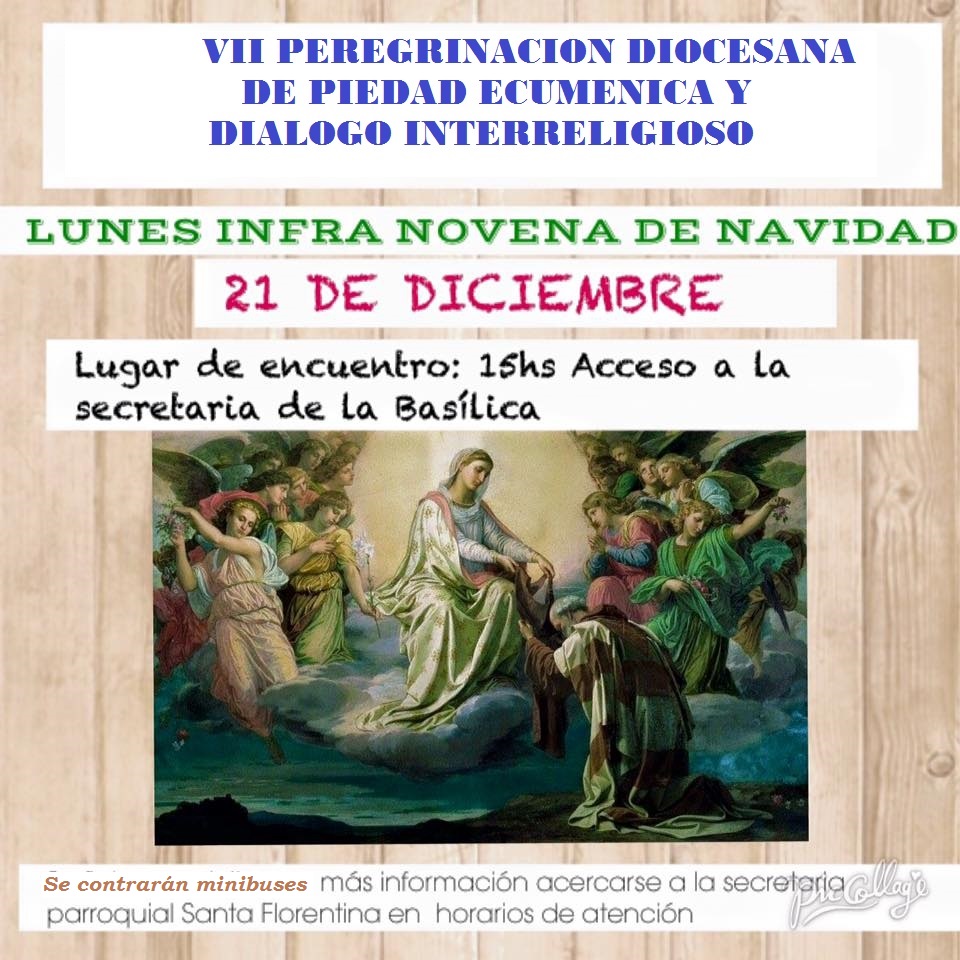VII PEREGRINACION DIOCESANA DE PIEDAD ECUMENICA Y DIALOGO INTERRELIGIOSO
