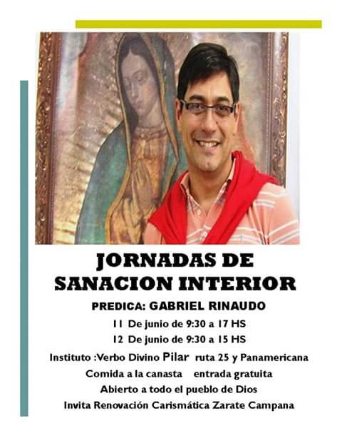 11 y 12 de junio: Jornadas de Sanación Interior , en Pilar