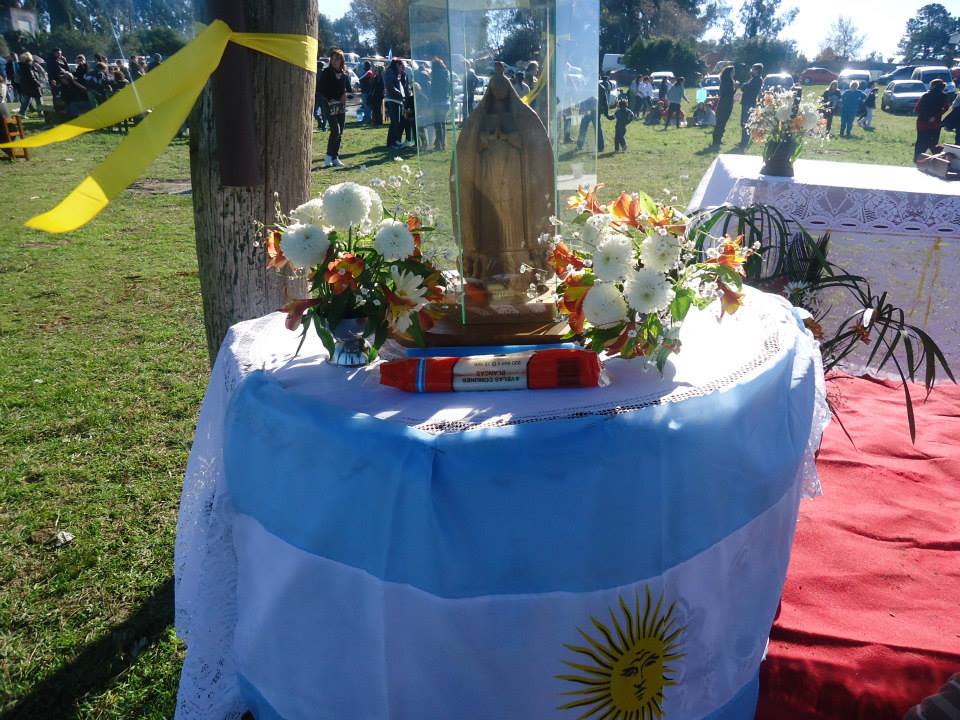 El próximo 20 de junio se conmemorará el 16º aniversario del hallazgo de la Virgen del Canchillo en Río Luján