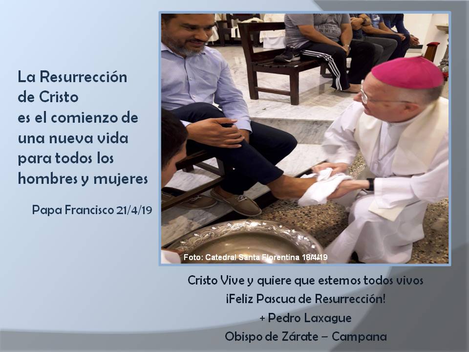 Video saludo Pascual de Monseñor Pedro Laxague