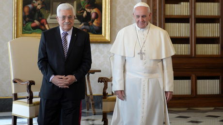 25 de mayo: Francisco se encuentra con autoridades palestinas