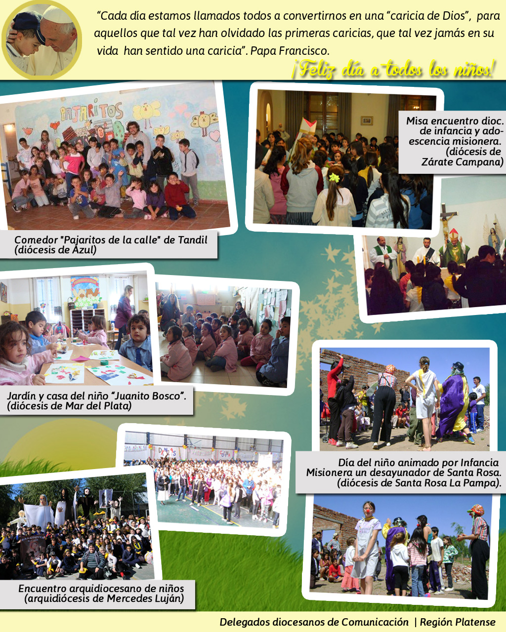 FELIZ DÍA A TODOS LOS NIÑOS – Domingo 10 de agosto