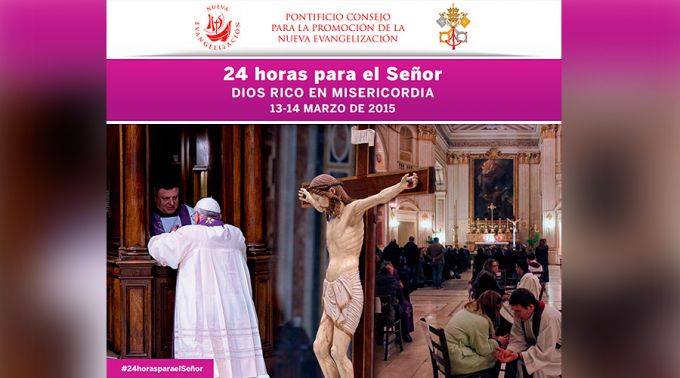 24 horas para el Señor – 13 y 14 de marzo