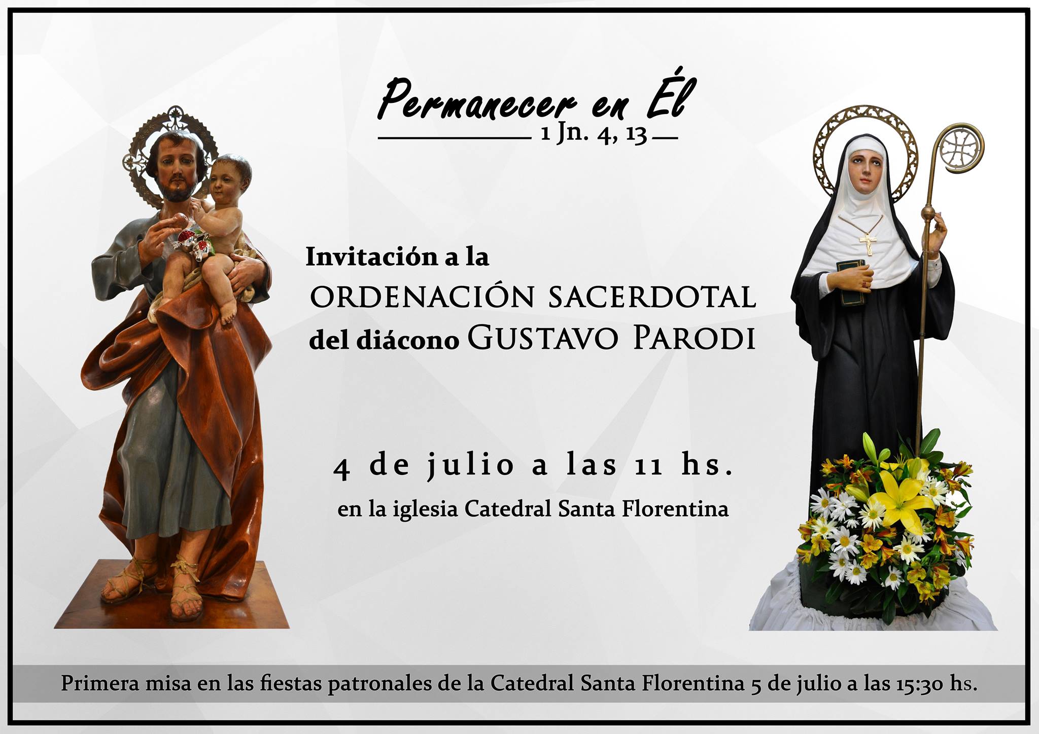 4 de julio: Ordenación Sacerdotal de Gustavo Parodi