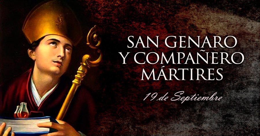 19 de septiembre: San Jenaro