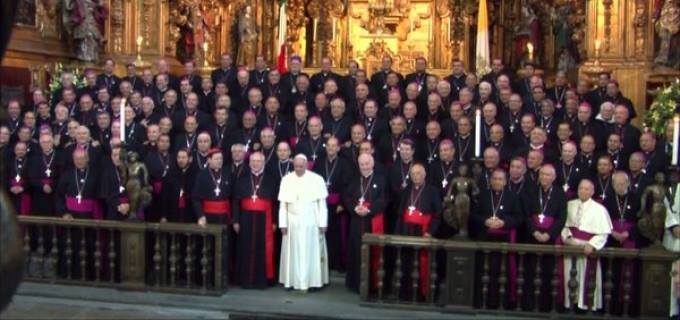 Francisco a los obispos de México: Tienen la misión de ceñir toda la Nación mexicana con la fecundidad de Dios.