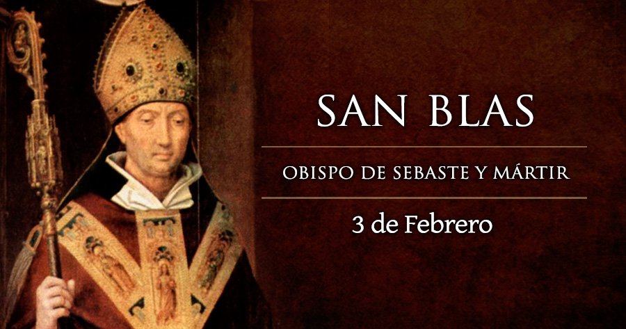 3 de febrero: San Blas