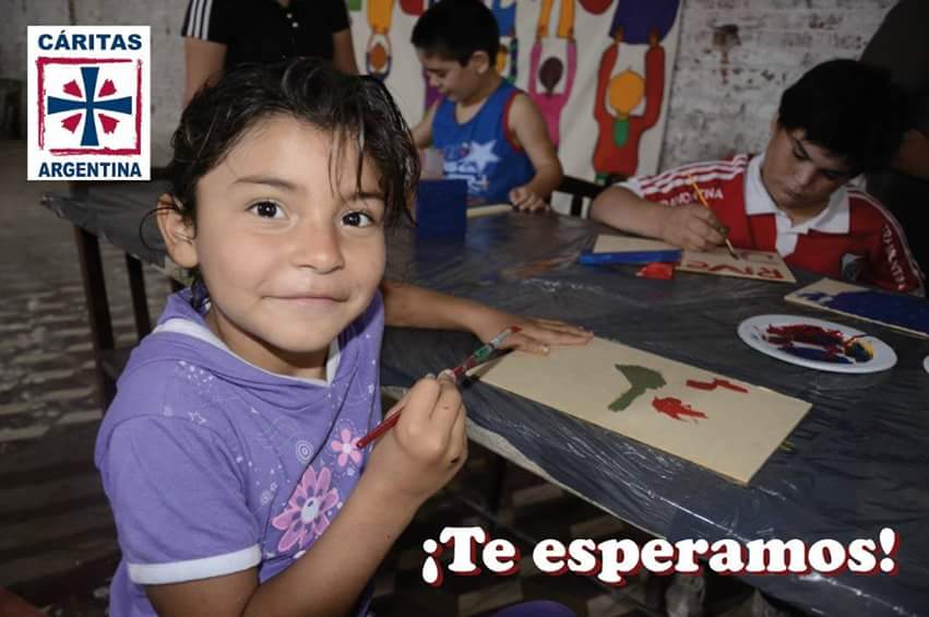 ¿Querés ser voluntario de CARITAS? Acercate a tu parroquia mas cercana