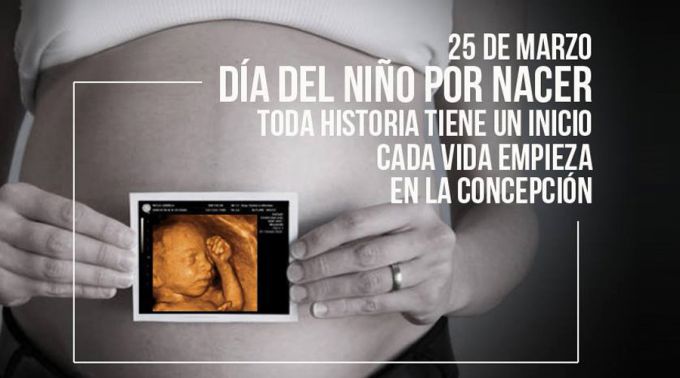 25 de Marzo: Solemnidad de la Anunciación – Día del Niño por Nacer