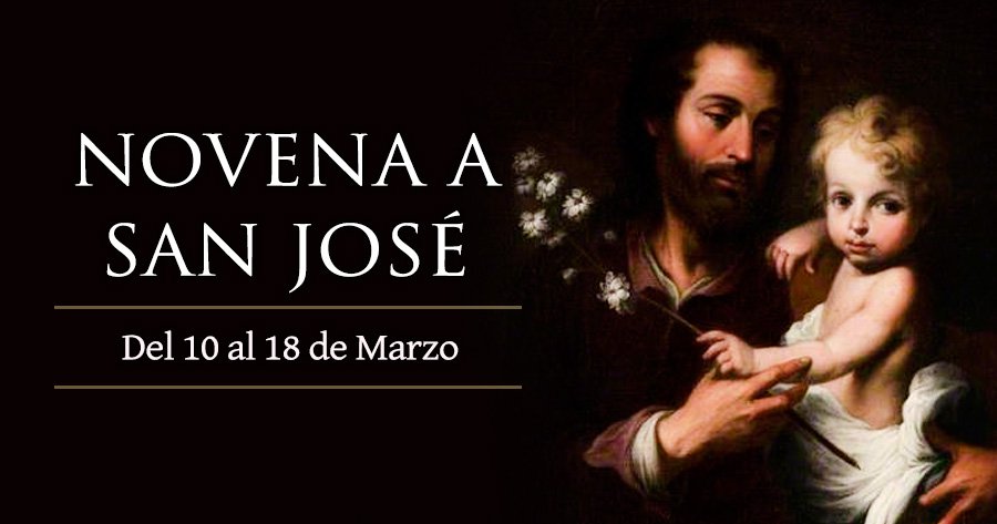 Oraciones – Viernes 18 de marzo – Día 9 – Novena a San Jose –