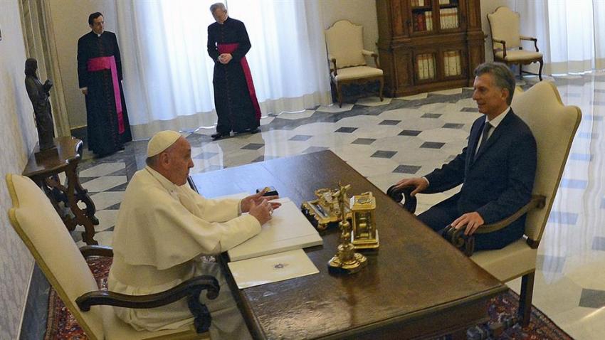 El Vaticano destacó el buen estado de las relaciones bilaterales con la Argentina