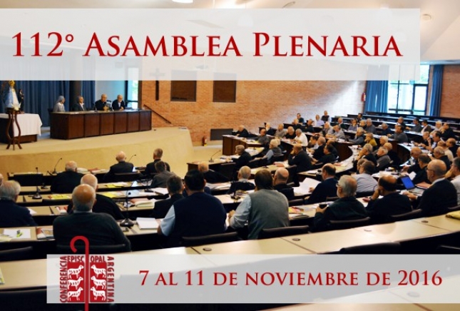 Comienza la 112° Asamblea Plenaria: 7 al 11 de noviembre
