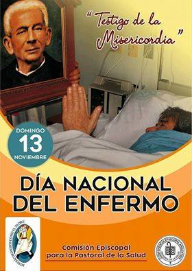 Domingo 13 de noviembre:  Día Nacional del Enfermo