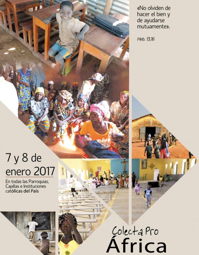 “No se olviden de hacer el bien y de ayudarse mutuamente” colecta Pro África: 7 y 8 de enero